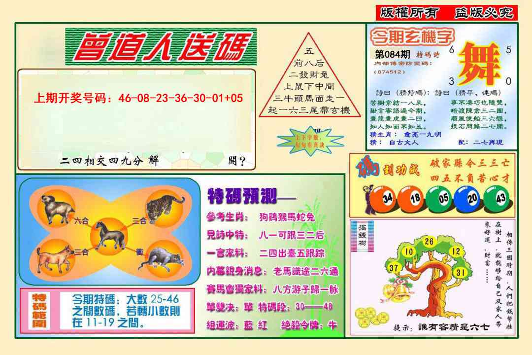 084期曾道人送特码[图]